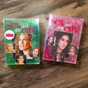 NWT Sex and The City Season 6 Part 1 & 2 DVD Bundle